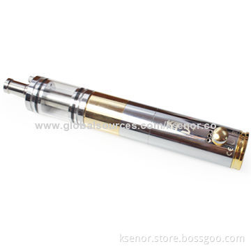 Full Mechanical Mod Kit with Factory Price, 3.7V Working Voltage, 3mL Atomizer Capacity